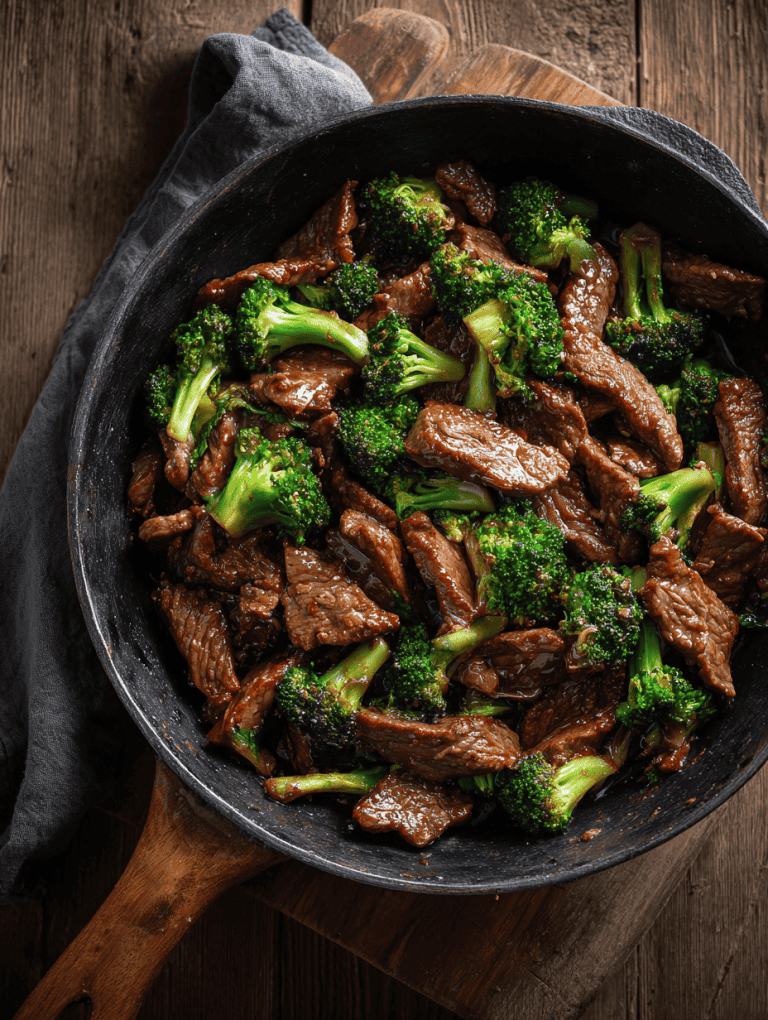 Beef and Broccoli (Skillet)