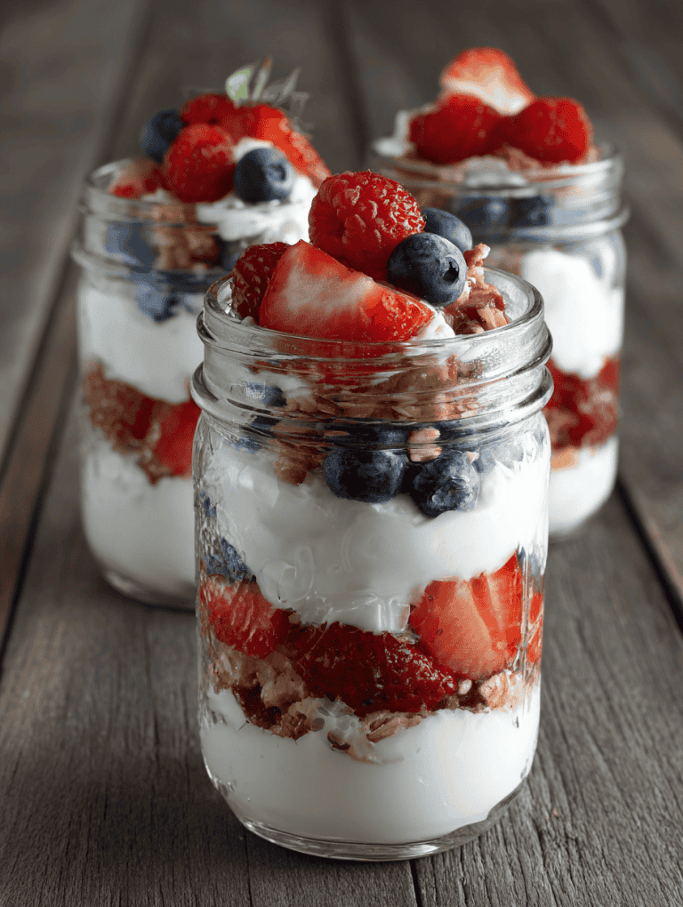 Fresh Berry Yogurt Parfaits
