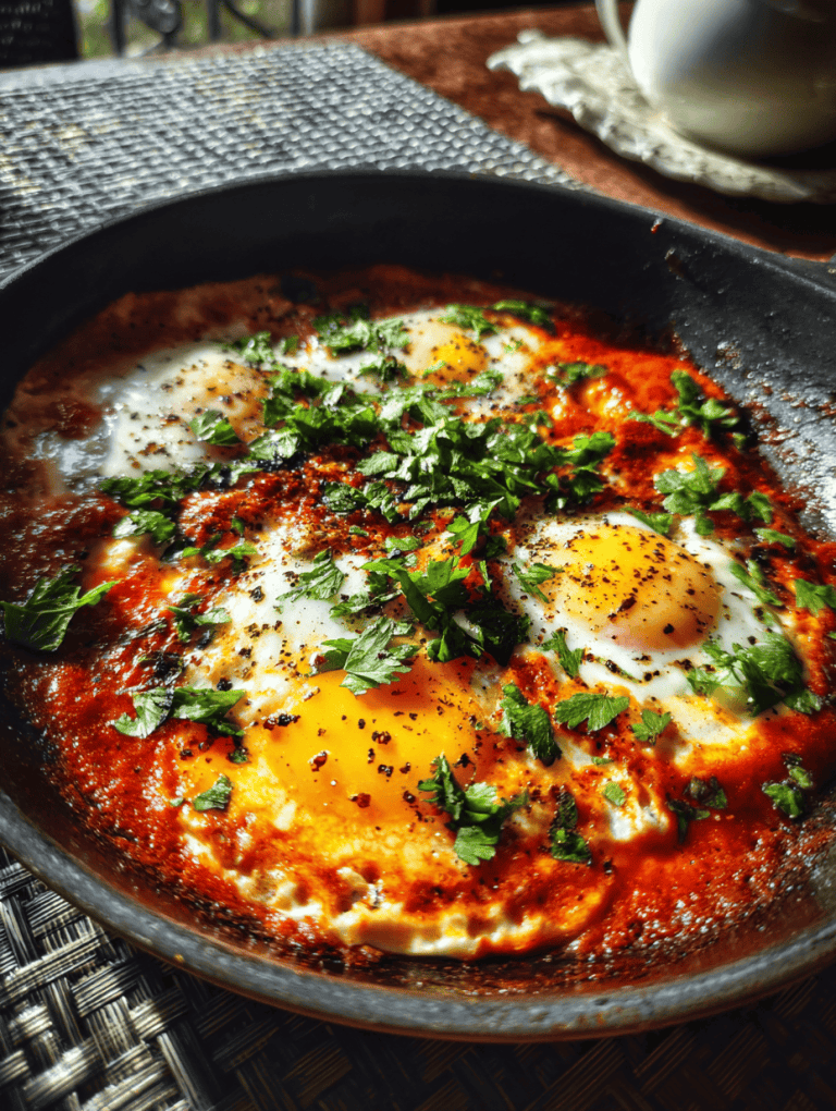 Shakshuka (Eggs in Tomato Sauce)
